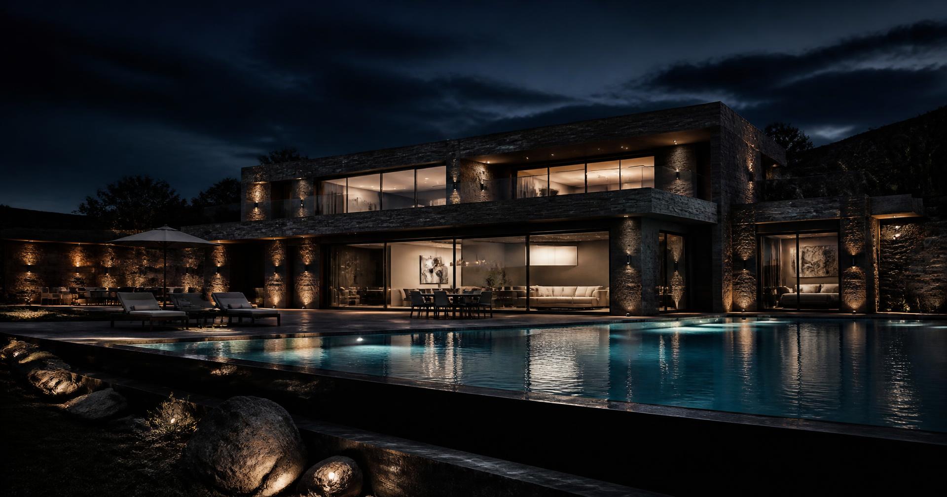 Muğla’da havuzlu modern villa projesi