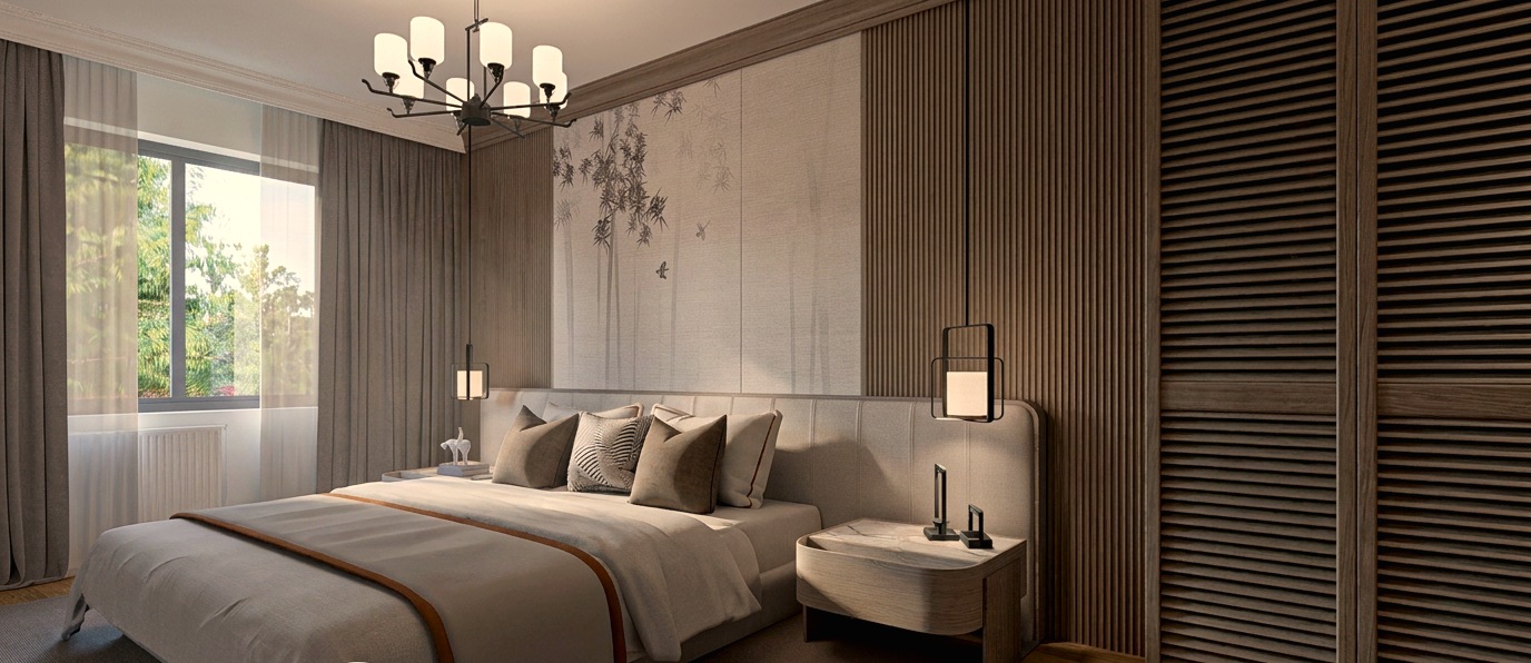 Algan House – Yatak Odası İç Mekan Tasarım Projesi — Kadıköy, İstanbul mimari proje
