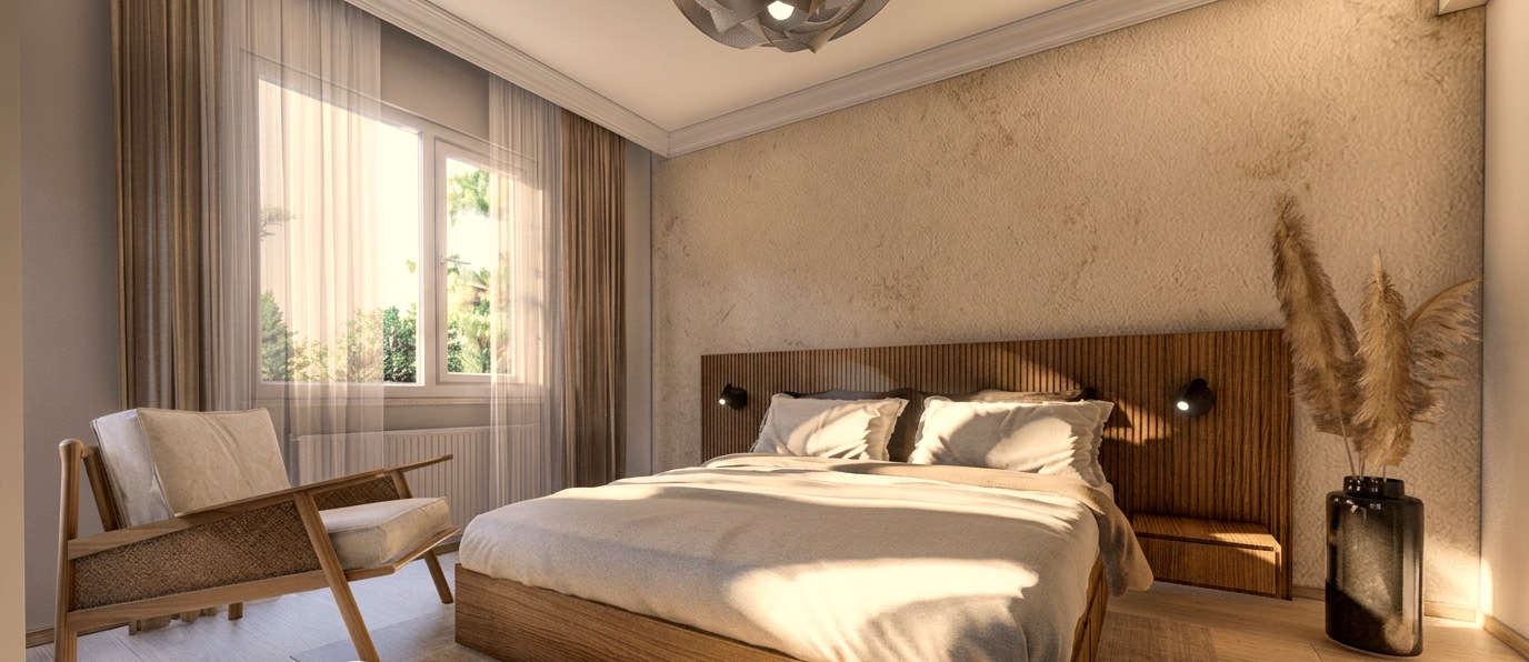 EF House – Yatak Odası İmalat Çizimleri ve Tasarım — Türkiye mimari proje